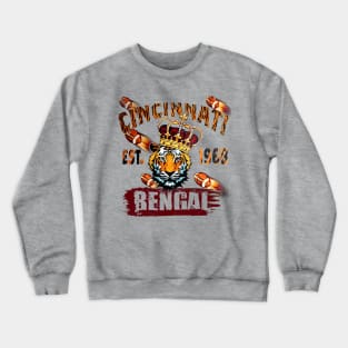 Cincinnati Bengals American football team Crewneck Sweatshirt